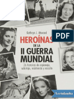 Atwood Kathryn J. Heroínas de La II Guerra Mundial. 26 Historias PDF