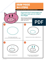 Doodle Piggie Day-03 - Mokc - How-To-Draw - Sheets - Piggie - v3