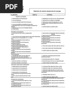 CHECK LIST SE PADRÃO ELETROBRAS