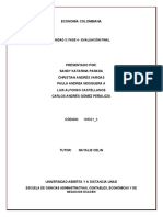 105021 3 Unidad3 Fase4 EvaluacionFinal[1]. Economía Colombiana- UNAD