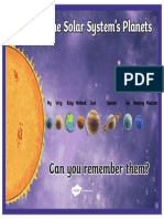 Order of The Planets PDF