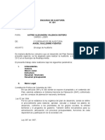 Auditoría financiera y contractual municipio Restrepo