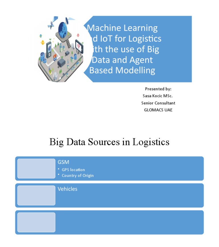 IoT and Big Data in UAE Logistics | PDF | Business | Technology ...