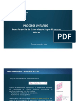 Clase 5 - Transferencia de Calor Por Aletas