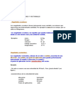 Magnitudes Escalares y Vectoriales