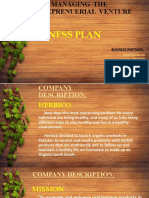 Herbal Pro: Business Plan