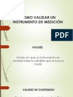 Como Validar Un Instrumento de Medición PDF