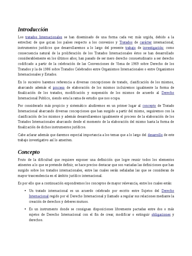 Dip Tratados Internacionales | PDF | Tratado | Convenio europeo de ...