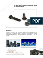 Análisis Del Tetraedro de La Ciencia e Ingeniería de Materiales para El Perno de Acero de Alta Resistencia AISI 4140