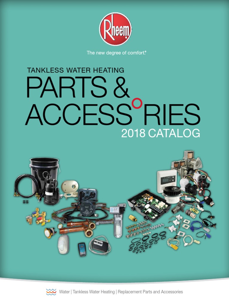 Parts u0026 Access Ries: Catalog 2018 | PDF | Water Heating | Building  Engineering