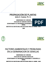 Tema 11. FACTORES AMBIENTALES Y PROBLEMAS DE LA GERMINACION PDF