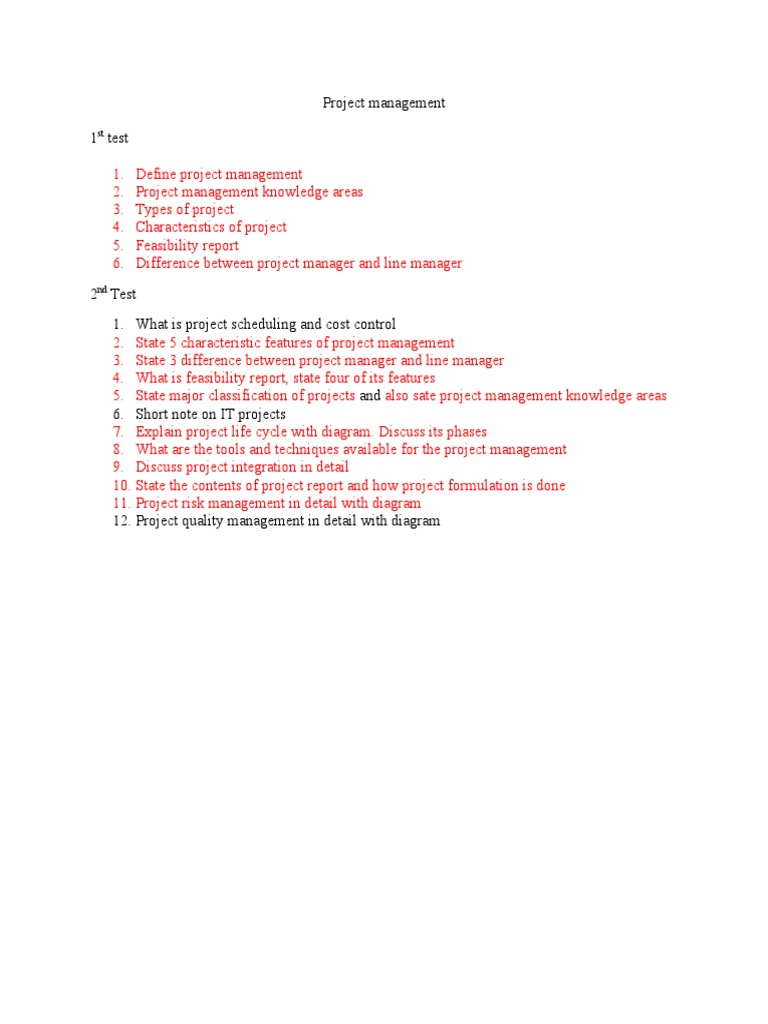 Comprehensive Guide to Project Management | PDF