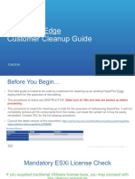 HyperFlex Edge Customer Cleanup Guide