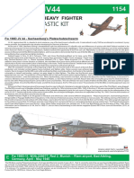 FW 190D JV44: Scale Plastic Kit