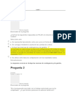 Evaluaciones Direccion de Proyectos Ii