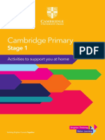Cambridge Primary: Stage 1