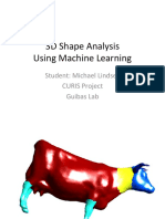 3d Shape Analysis-Machine Learning