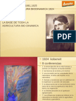 Rudolf Steiner 1861,1925 Curso Agricultura Biodinamica 1924 A Preguntas de Agricultores 8 Conferencias La Base de Toda La Agricultura Bio Dinamica