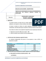 Memoria de Calculo Arquitectura