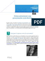 24 Como Estructurar Una Presentacion Oral Efectiva PDF