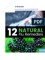 12 Flu Natural Remedies