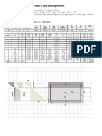 Report of Data and Design Results