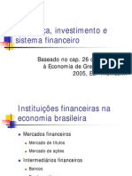 Economia - Poupan-A, Investimento e Sistema Financeiro