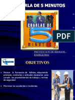 Charla de 5 Minutos  Reforzamiento