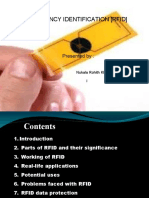 Radio Frequency Identification (Rfid) : Presented by