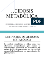 Acidosis metabólica