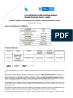 Https Aplicaciones - Adres.gov - Co BDUA Internet Pages RespuestaConsulta - Aspx Tokenid JaK0uVtA9MQNa+Ydeg8nMg PDF