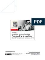 Ruben Crespo About Foucault y La Politic PDF