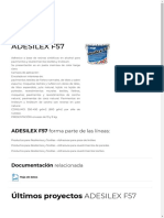 ADESILEX F57, Hoja Técnica - Mapei