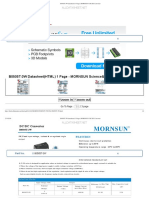 B0505T-3W Datasheet (1 - 3 Pages) MORNSUN - DC - DC Converter