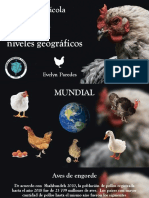 Población y Producción Avícola en Distintos Niveles Geográficos