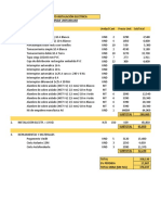 Presupuesto y APU (Eléctrico)