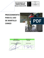 Procedimiento martillo cango