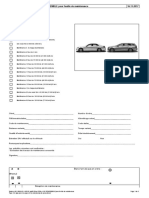 WDD2120021A485606 Feuille de Maintenance