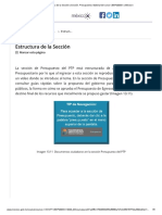 Estructura de La Sección - Sección. Presupuesto - Material Del Curso CEEP20033X - MéxicoX