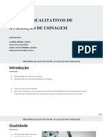 Métodos Qualitativos de Avaliação de Usinagem PDF