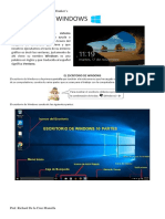 Escritorio y Ventanas de Windows