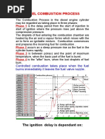 Diesel Engine Combustion Process