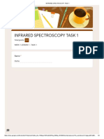 Infrared Spectroscopy Task 1