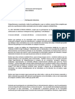COVID 19 Legal Entry Form Final - Español PDF