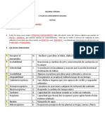 Taller 3 y 4 Biologia Unidad 4 Octavo