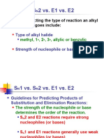 E1 and Sn1