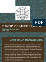 PRINSIP ARSITEKTUR