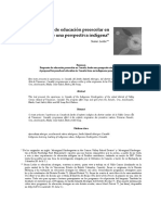 Dialnet PropuestaDeEducacionPreescolarEnCanadaDesdeUnaPers 2576617 PDF