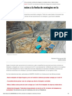 Covid-19 - Los Anuncios A La Fecha de Contagios en La Industria Minera - Minería Chilena