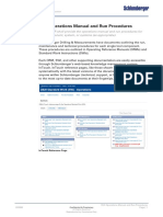 7B.6 Operations Manual and Run Procedures - D&M - SLB PDF